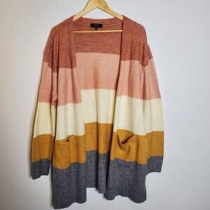 Modern Canvas Women's Long Cozy Cardigan Sweater Long line with Large Pockets